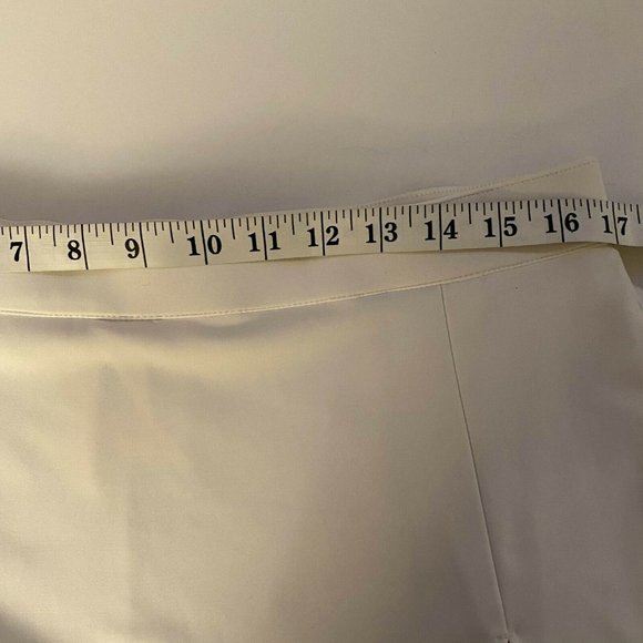 LACOSTE SPORT WOMENS WHITE BLUE SKIRT SIZE 42 - Picture 7 of 9